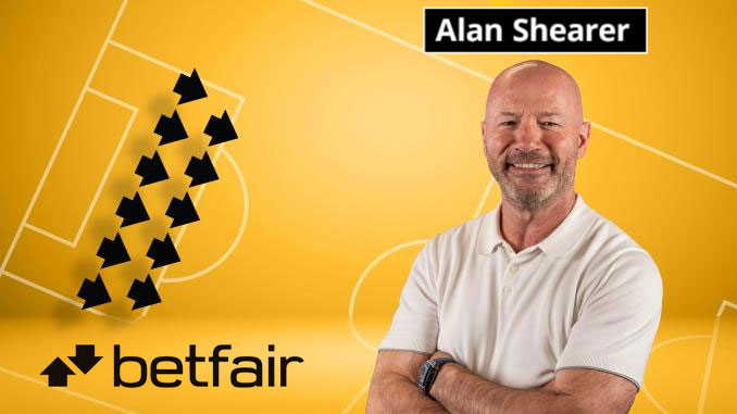 Alan Shearer joins Betfair as Football Ambassador