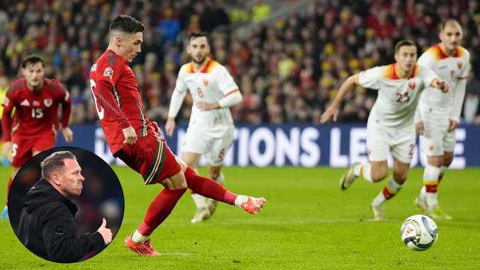 Harry Wilson scores from the penalty spot against Montenegro as Wales go four unbeaten