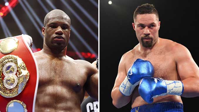 Daniel Dubois and Joseph Parker