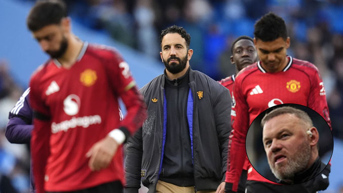 Wayne Rooney questions Ruben Amorim's Manchester United team
